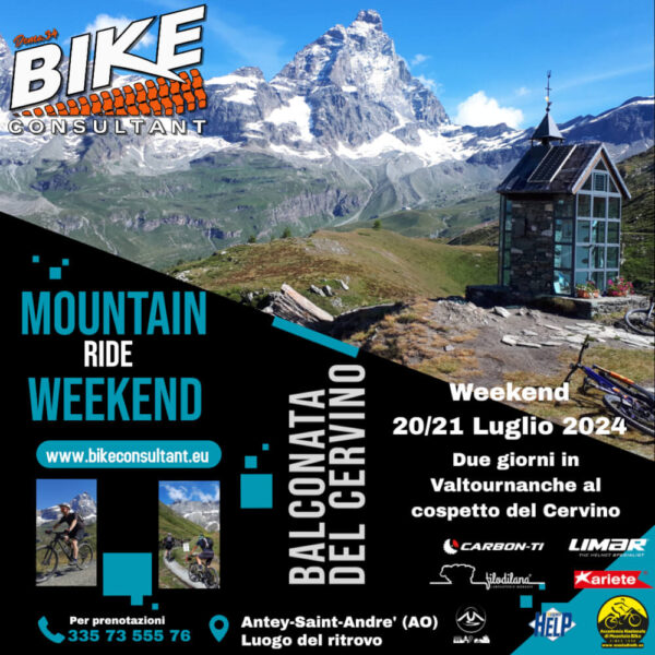 MTB Valtournanche balconata del Cervino