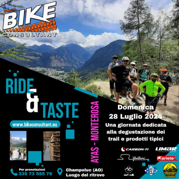 ride and taste Champoluc