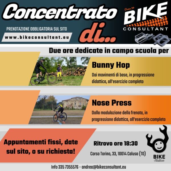 Corso dedicato bunny hop e nose press