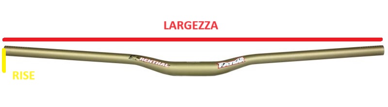 largezza manubrio mtb