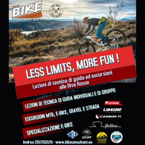 Corso MTB ed escursioni alle Rive Rosse